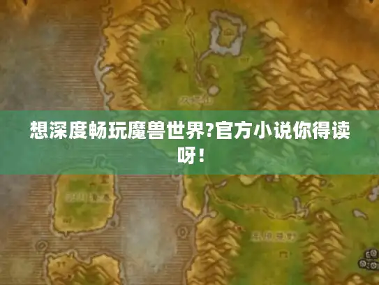 想深度畅玩魔兽世界?官方小说你得读呀! 想深度畅玩魔兽世界?官方小说你得读呀!