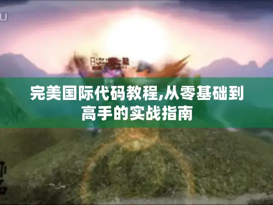 完美国际代码教程,从零基础到高手的实战指南