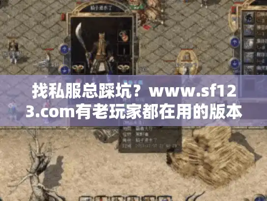 找私服总踩坑？www.sf123.com有老玩家都在用的版本筛选密码