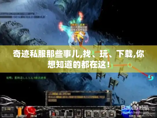 奇迹私服那些事儿,找、玩、下载,你想知道的都在这！