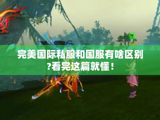 完美国际私服和国服有啥区别?看完这篇就懂！