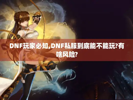 DNF玩家必知,DNF私服到底能不能玩?有啥风险?