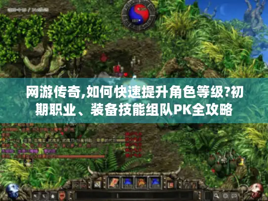 网游传奇,如何快速提升角色等级?初期职业、装备技能组队PK全攻略
