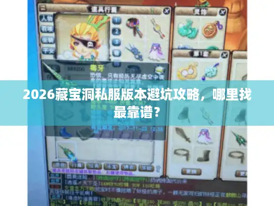 2026藏宝洞私服版本避坑攻略，哪里找最靠谱？
