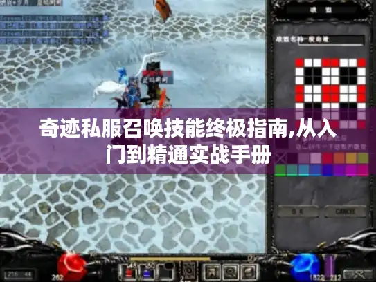 奇迹私服召唤技能终极指南,从入门到精通实战手册