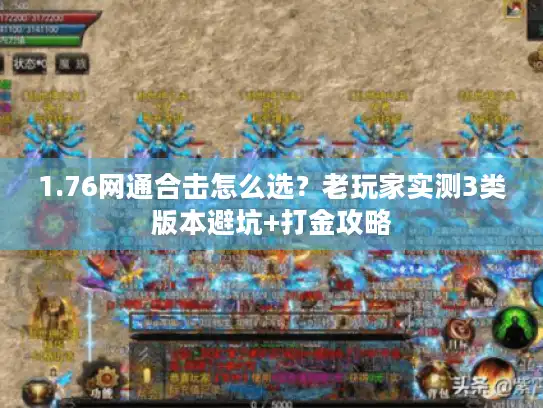 1.76网通合击怎么选？老玩家实测3类版本避坑+打金攻略