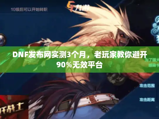 DNF发布网实测3个月，老玩家教你避开90%无效平台