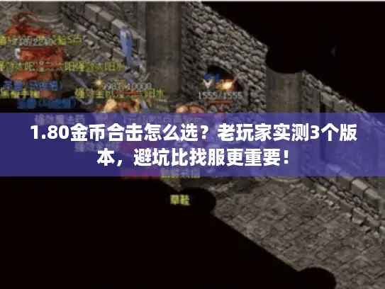 1.80金币合击怎么选？老玩家实测3个版本，避坑比找服更重要！