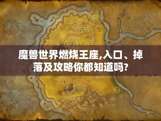 魔兽世界燃烧王座,入口、掉落及攻略你都知道吗?
