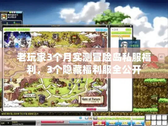 老玩家3个月实测冒险岛私服福利,3个隐藏福利服全公开 老玩家3个月实测冒险岛私服福利,3个隐藏福利服全公开
