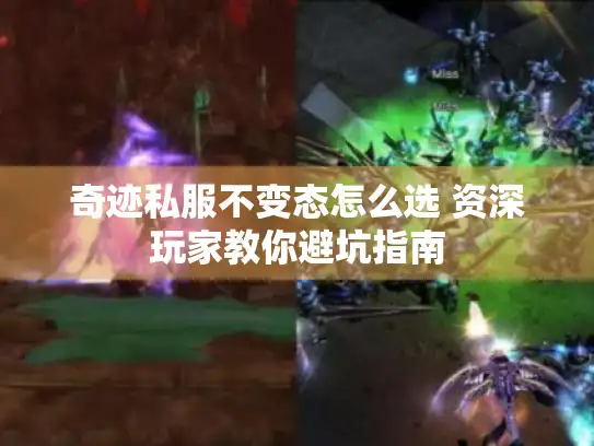 奇迹私服不变态怎么选 资深玩家教你避坑指南