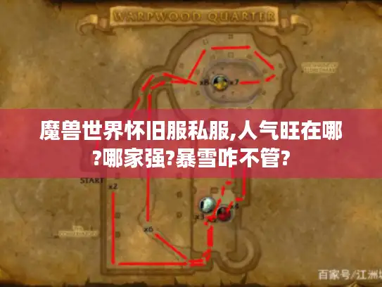 魔兽世界怀旧服私服,人气旺在哪?哪家强?暴雪咋不管?