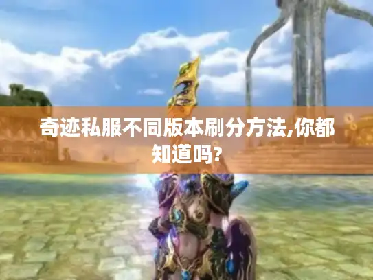 奇迹私服不同版本刷分方法,你都知道吗?