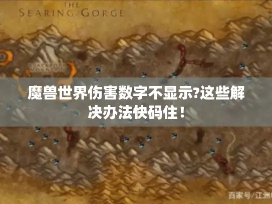 魔兽世界伤害数字不显示?这些解决办法快码住！