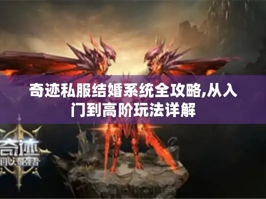 奇迹私服结婚系统全攻略,从入门到高阶玩法详解