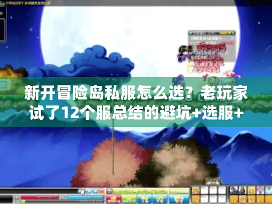 新开冒险岛私服怎么选？老玩家试了12个服总结的避坑+选服+起步全攻略