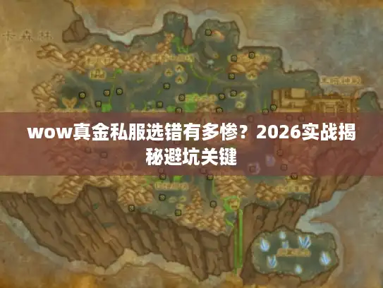 wow真金私服选错有多惨?2026实战揭秘避坑关键 wow真金私服选错有多惨?2026实战揭秘避坑关键