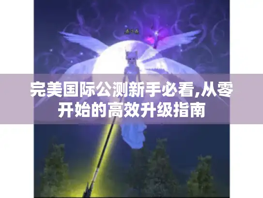 完美国际公测新手必看,从零开始的高效升级指南