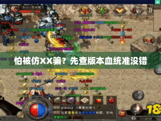 怕被仿XX骗?先查版本血统准没错 怕被仿XX骗?先查版本血统准没错