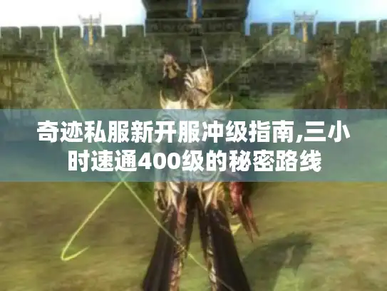 奇迹私服新开服冲级指南,三小时速通400级的秘密路线 奇迹私服新开服冲级指南,三小时速通400级的秘密路线