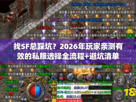 找SF总踩坑？2026年玩家亲测有效的私服选择全流程+避坑清单