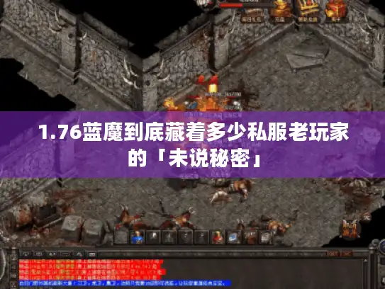 1.76蓝魔到底藏着多少私服老玩家的「未说秘密」