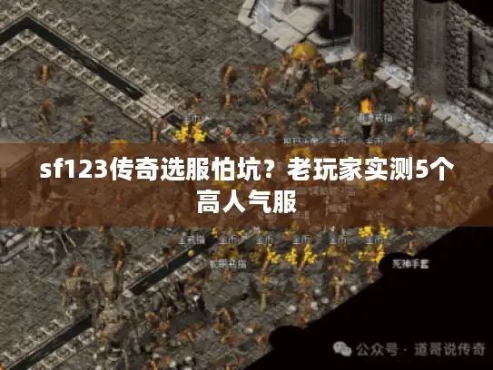 sf123传奇选服怕坑？老玩家实测5个高人气服