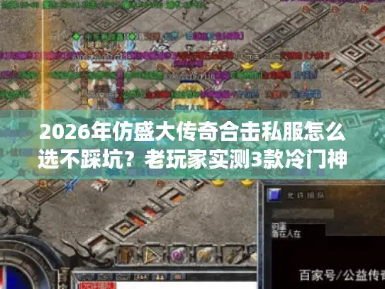 2026年仿盛大传奇合击私服怎么选不踩坑？老玩家实测3款冷门神服