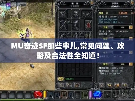 MU奇迹SF那些事儿,常见问题、攻略及合法性全知道！