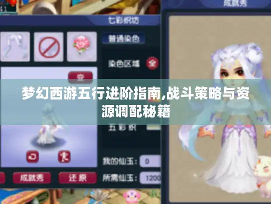 梦幻西游五行进阶指南,战斗策略与资源调配秘籍