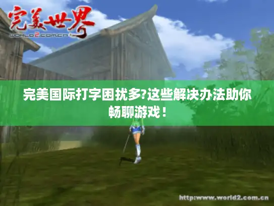 完美国际打字困扰多?这些解决办法助你畅聊游戏！