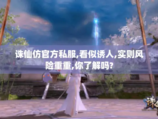 诛仙仿官方私服,看似诱人,实则风险重重,你了解吗?