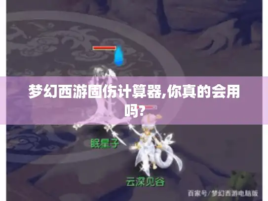 梦幻西游固伤计算器,你真的会用吗?
