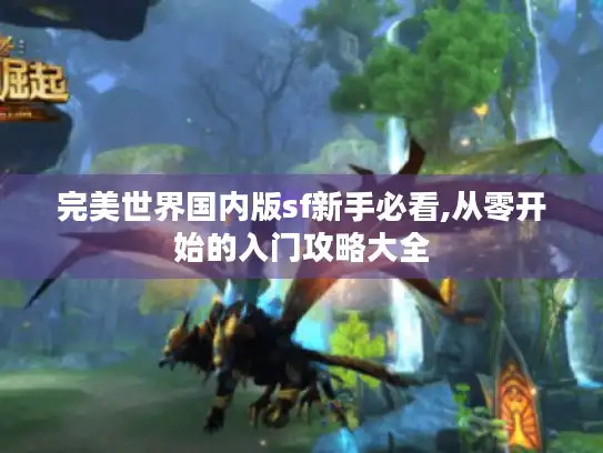 完美世界国内版sf新手必看,从零开始的入门攻略大全