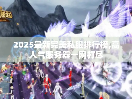 2025最新完美私服排行榜,高人气服务器一网打尽