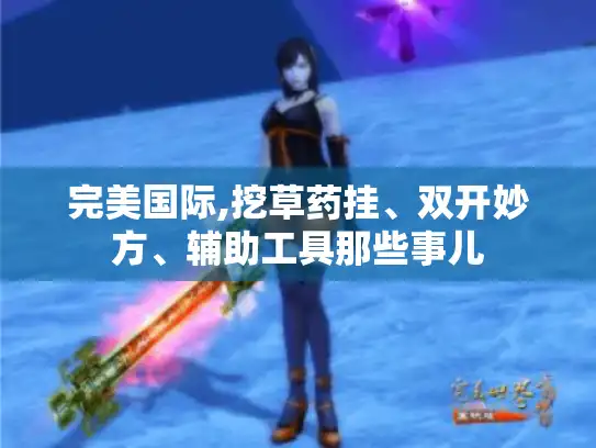 完美国际,挖草药挂、双开妙方、辅助工具那些事儿