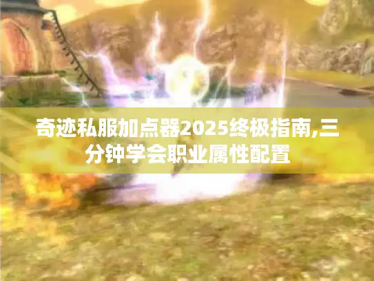 奇迹私服加点器2025终极指南,三分钟学会职业属性配置