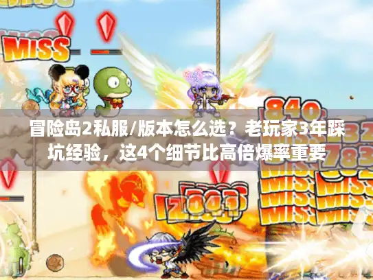 冒险岛2私服/版本怎么选？老玩家3年踩坑经验，这4个细节比高倍爆率重要