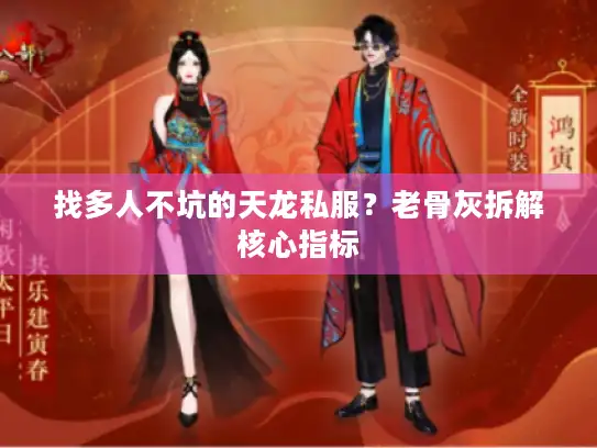 找多人不坑的天龙私服？老骨灰拆解核心指标