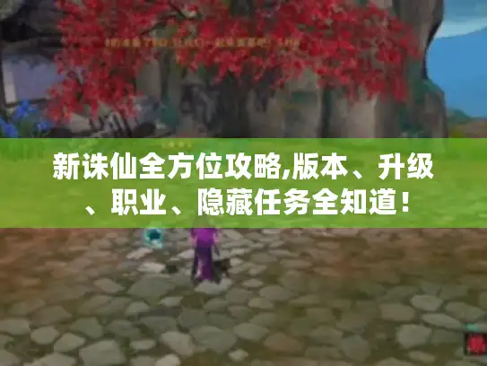 新诛仙全方位攻略,版本、升级、职业、隐藏任务全知道！