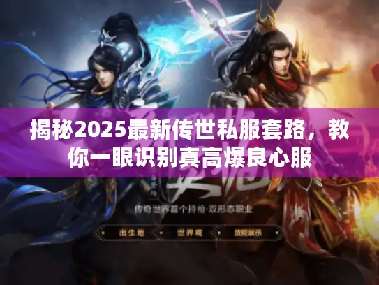 揭秘2025最新传世私服套路,教你一眼识别真高爆良心服 揭秘2025最新传世私服套路,教你一眼识别真高爆良心服