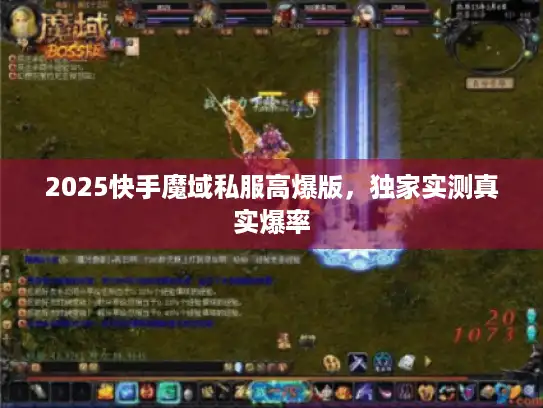 2025快手魔域私服高爆版，独家实测真实爆率