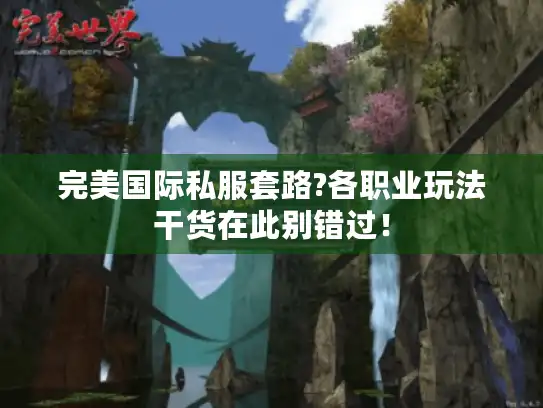 完美国际私服套路?各职业玩法干货在此别错过！