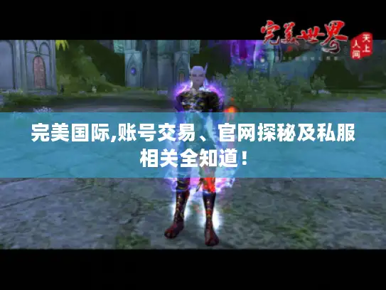 完美国际,账号交易、官网探秘及私服相关全知道！