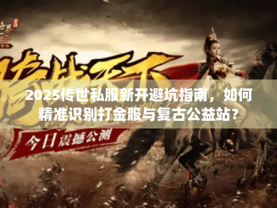 2025传世私服新开避坑指南，如何精准识别打金服与复古公益站？