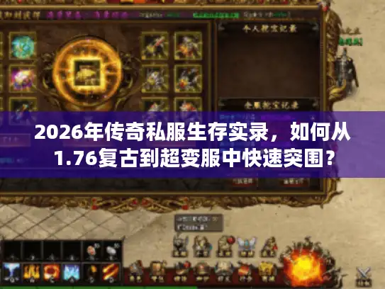 2026年传奇私服生存实录，如何从1.76复古到超变服中快速突围？