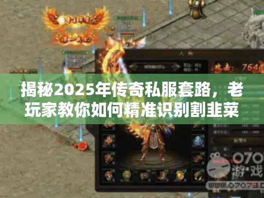揭秘2025年传奇私服套路，老玩家教你如何精准识别割韭菜服