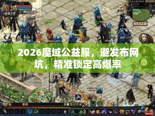 2026魔域公益服，避发布网坑，精准锁定高爆率