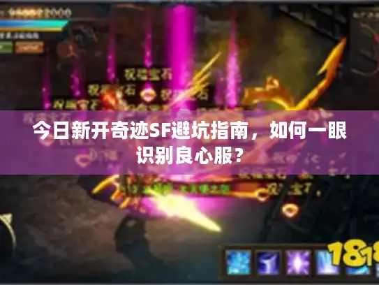 今日新开奇迹SF避坑指南，如何一眼识别良心服？