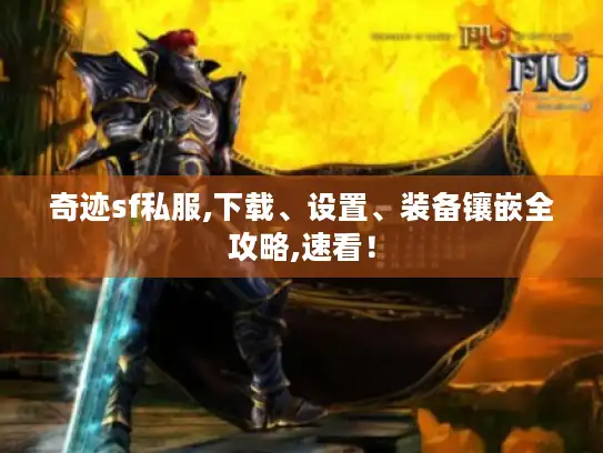 奇迹sf私服,下载、设置、装备镶嵌全攻略,速看！